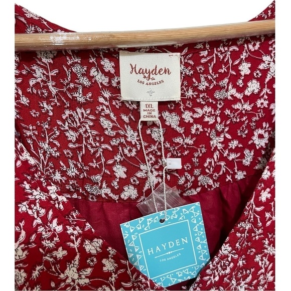 NWT HAYDEN Floral Cottagecore Dress, Size 1XL - Picture 3 of 15